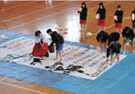 写真：群馬県立吉井高等学校書道部