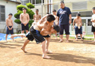 写真：伊那市立伊那小学校相撲部