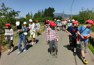 写真：須坂市立豊洲小学校「地域のお宝発見」